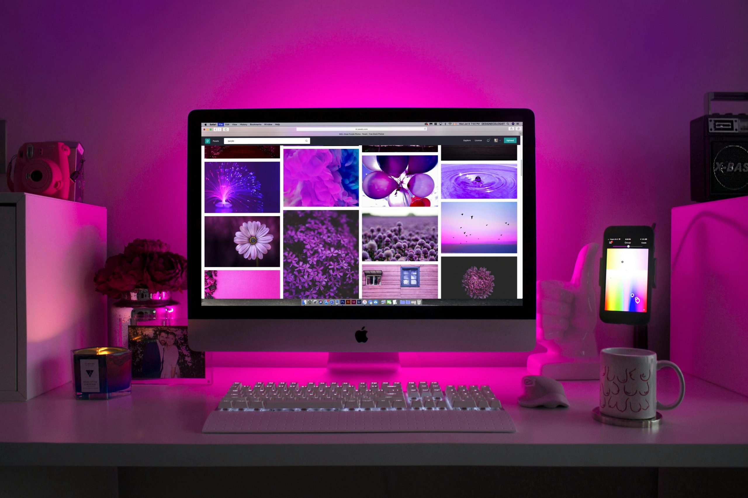 Creative digital design process, showcasing the innovative work and strategic approach of Digital Dez Media.
